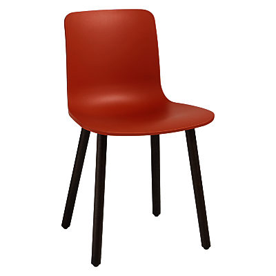 Vitra HAL Chair Orange / Dark Oak